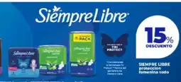 Supermayorista Vital Siempre libre proteccion femenina todo oferta