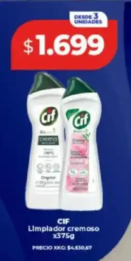 Supermayorista Vital Cif limpiador cremoso oferta