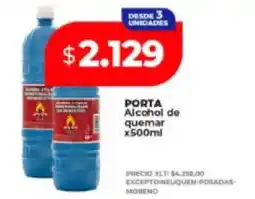 Supermayorista Vital Porta alcohol de quemar oferta