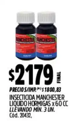 Supermercados Yaguar Manchester insecticida liquido hormigas oferta