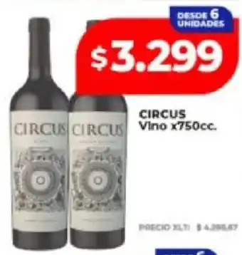 Supermayorista Vital Circus vino oferta