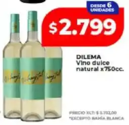 Supermayorista Vital Dilema vino dulce natural oferta