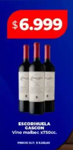 Supermayorista Vital Escorihuela gascon vino malbec oferta
