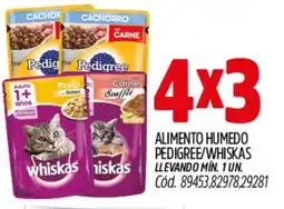 Supermercados Yaguar Pedigree/whiskas alimento humedo oferta
