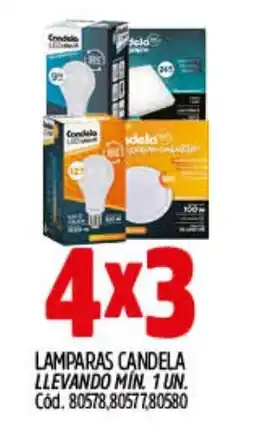 Supermercados Yaguar Candela lamparas oferta