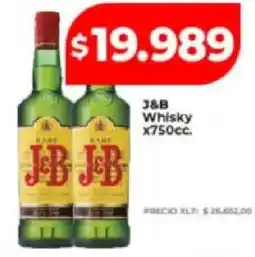 Supermayorista Vital J&B Whisky oferta