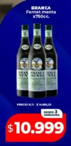 Supermayorista Vital Branca fernet menta oferta