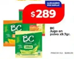 Supermayorista Vital BC jugo en polvo oferta