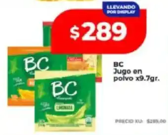 Supermayorista Vital BC jugo en polvo oferta