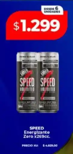 Supermayorista Vital Speed energizante zero oferta