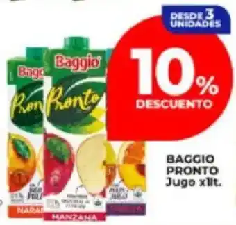 Supermayorista Vital Baggio jugo pronto oferta