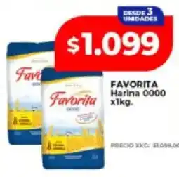Supermayorista Vital Favorita harina 0000 oferta
