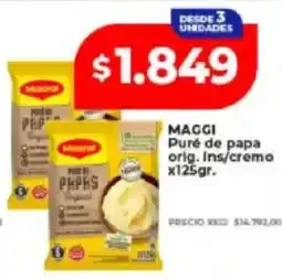 Supermayorista Vital Maggi puré de papa orig. ins/cremo oferta