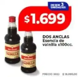 Supermayorista Vital Dos anclas esencia de vainilla oferta