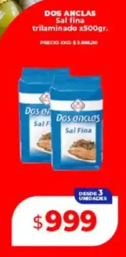 Supermayorista Vital Dos anclas sal fina oferta