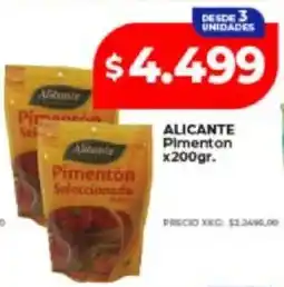 Supermayorista Vital Alicante pimenton seleccionado oferta