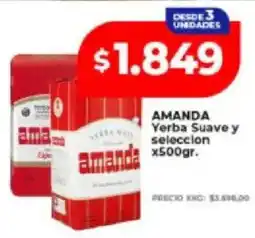 Supermayorista Vital Amanda yerba suave y seleccion oferta