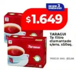 Supermayorista Vital Taragui te filtro diamantado oferta