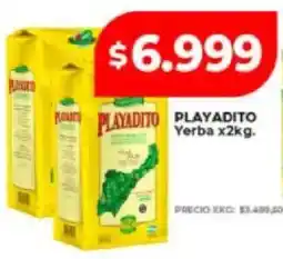 Supermayorista Vital Playadito yerba oferta