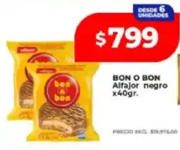 Supermayorista Vital Bon o bon alfajor negro oferta