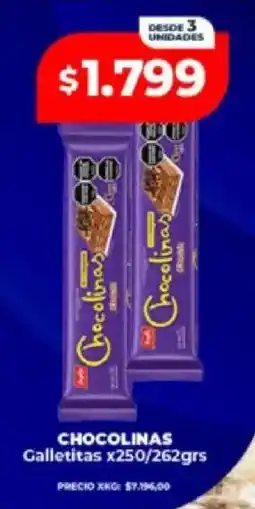 Supermayorista Vital Chocolinas galletitas oferta