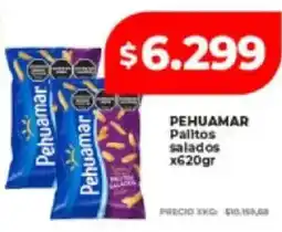 Supermayorista Vital Pehuamar palitos salados oferta