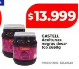 Supermayorista Vital Castell aceitunas negras desarmadas oferta