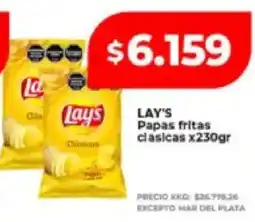 Supermayorista Vital Lay's papas fritas clasicas oferta