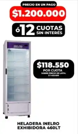 Supermayorista Vital Inelro heladera exhibidora oferta