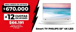 Supermayorista Vital Philips smart tv 55 4k led oferta