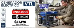 Supermayorista Vital Vtl generador eléctrico oferta