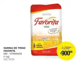 Atomo Conviene Favorita harina de trigo 000 oferta