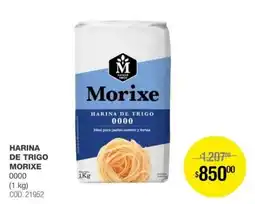 Atomo Conviene Morixe harina de trigo 0000 oferta