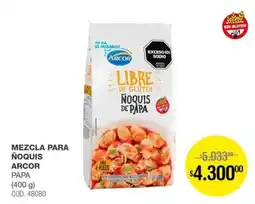 Atomo Conviene Arcor mezcla para ñoquis papa oferta