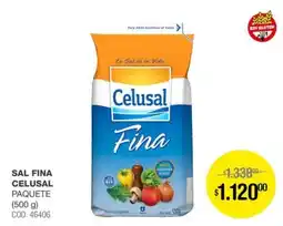 Atomo Conviene Celusal sal fina oferta