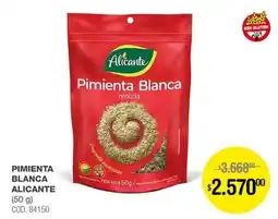 Atomo Conviene Alicante pimienta blanca molida oferta