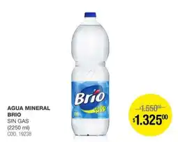 Atomo Conviene Brio agua mineral sin gas oferta