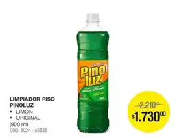 Atomo Conviene Pinoluz limpiador piso oferta