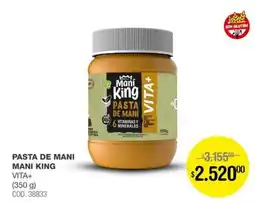 Atomo Conviene Mani king pasta de mani vita+ oferta