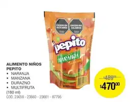 Atomo Conviene Pepito alimento niños oferta