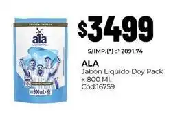 Diarco Ala - jabón líquido doy pack oferta