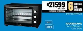 Diarco Horno eléctrico cód. 81915 oferta