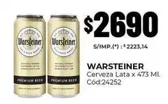 Diarco Warsteiner - cerveza lata x 473 ml. cód:24252 oferta