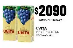 Diarco Uvita - vino tinto x 1 lt. cód:44554 oferta