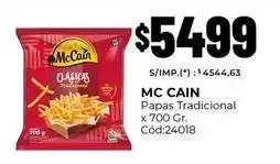 Diarco Mc cain - papas tradicional x 700 gr. cód:24018 oferta