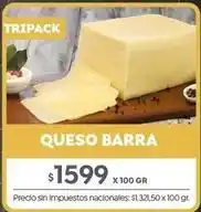 Jumbo Queso barra oferta
