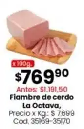 Coto Fiambr de cerdo oferta