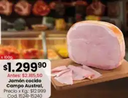 Coto Campo austral - jamón cocido campo austral oferta