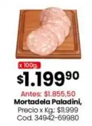 Coto Paladini - mortadela oferta