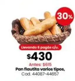 Coto Pan flautita varios tipos, cod. 44087-44657 oferta